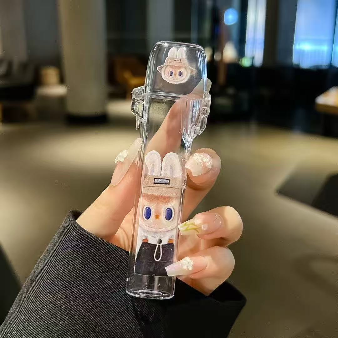 LABUBU拉佈佈 一代/五代主機通用保護套 防摔 透明 通用SP2S主機保護套(配掛繩)🍬台灣現貨