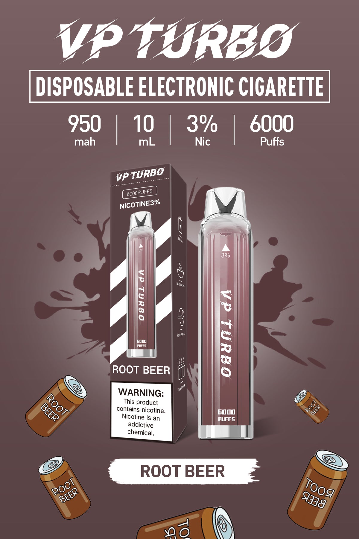 限時活動-買一送一 -VP TURBO抛弃式6000口