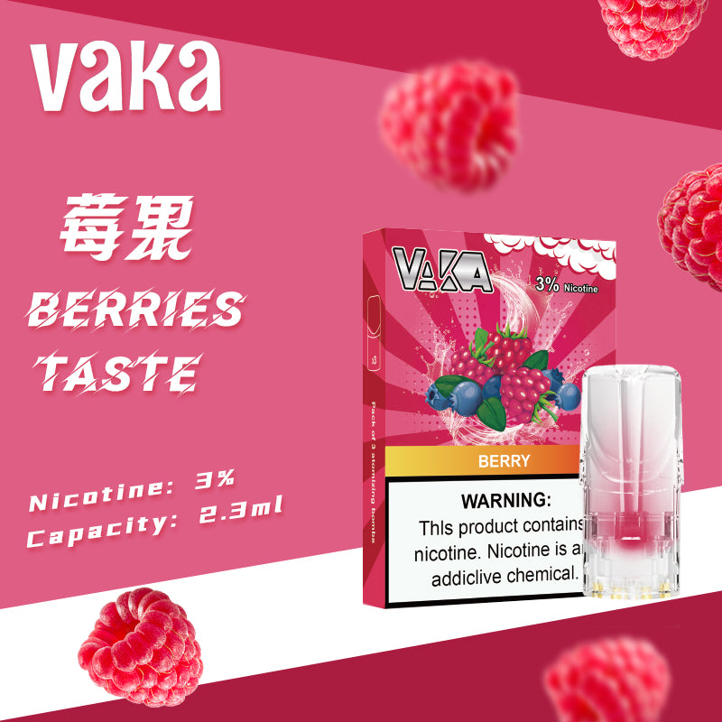 限時活動-【vaka一代煙彈】購買6盒送VAKA煙蛋1盒 /購買8盒送VAKA主機一隻或者煙彈1盒，通配一代relx/sp2一代主機