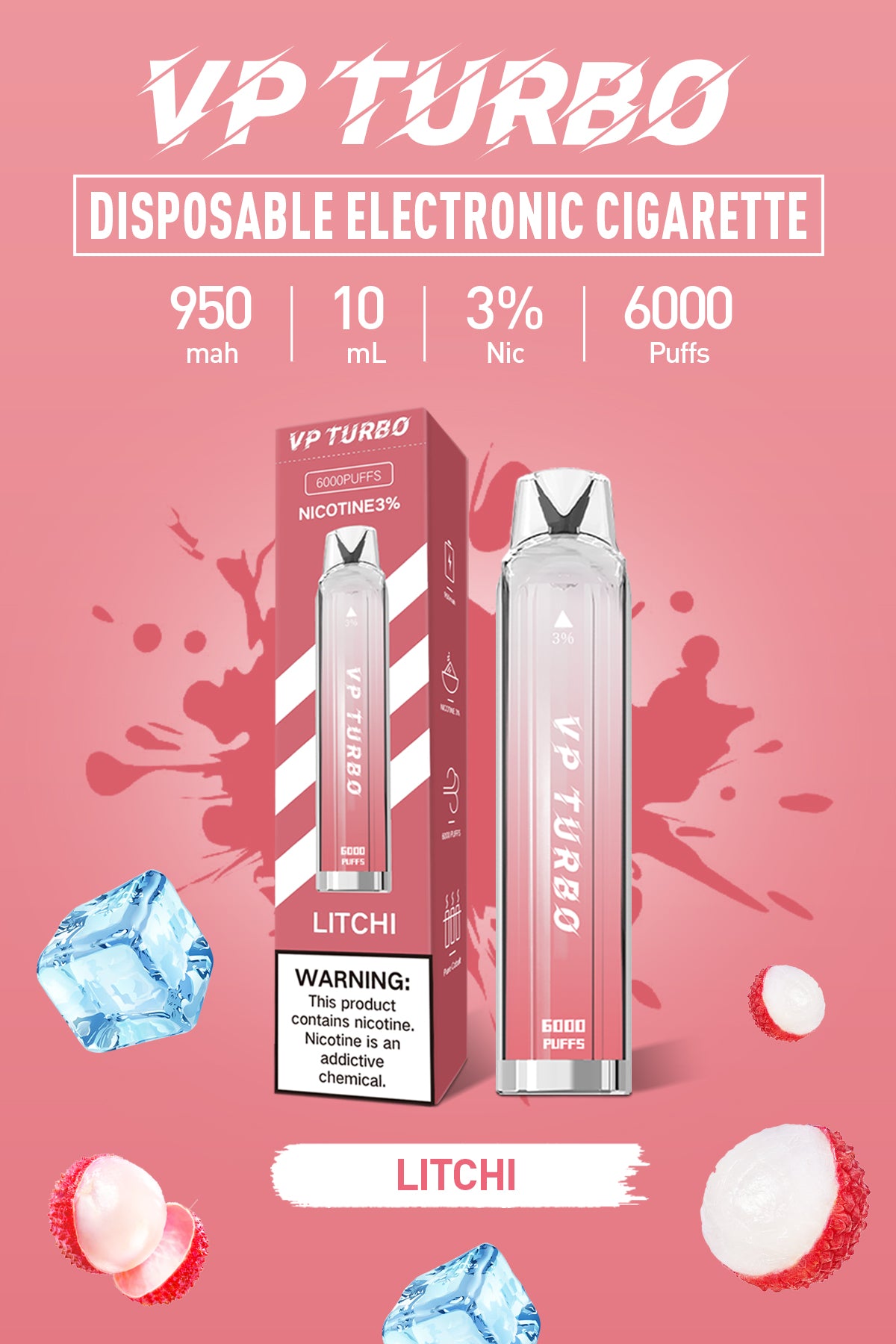 限時活動-買一送一 -VP TURBO抛弃式6000口