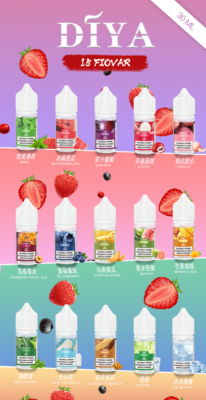 DIYA煙油 diya電子煙煙油 30mg