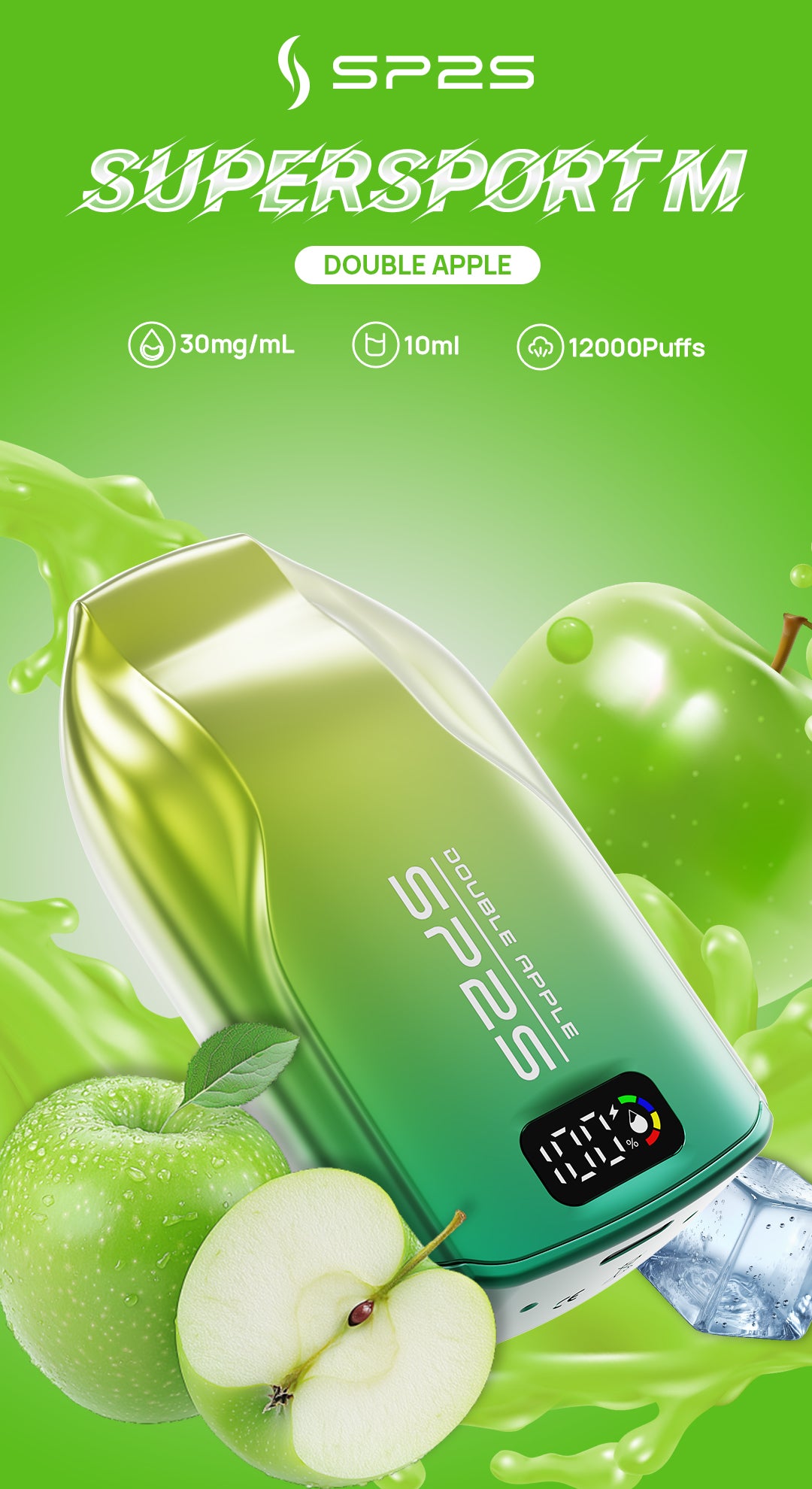 澳洲 Sp2s 9000口拋棄式/一次性電子煙