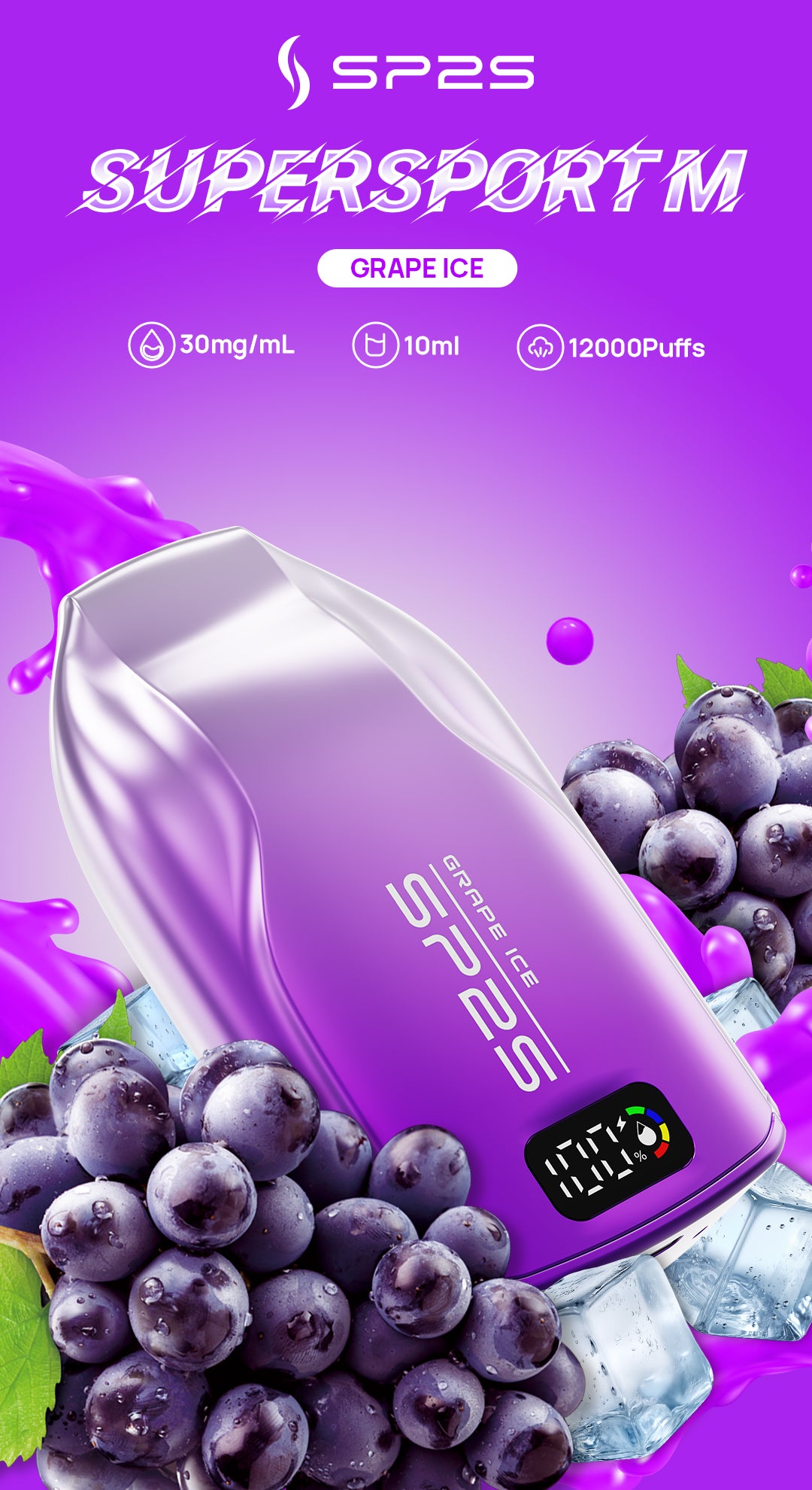 澳洲 Sp2s 9000口拋棄式/一次性電子煙